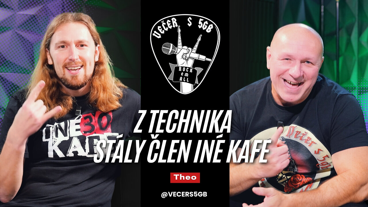 Nový člen kapely Iné kafe, gitarista Tadeáš Theo Laššák
