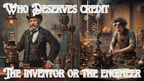 Who Deserves credit, The inventor or the engineer?