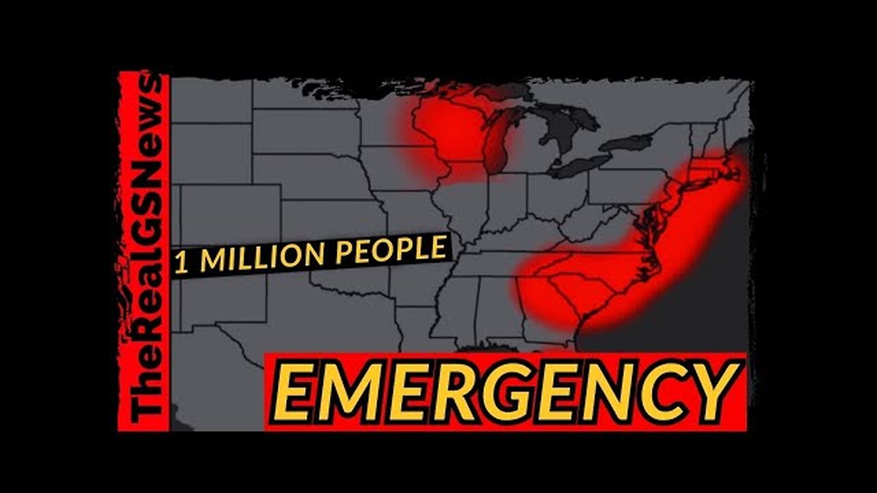 STATE OF EMERGENCY DECLARED - NATIONAL GUARDS DEPLOYED - OVER A MILLION PEOPLE TOLD TO PREPARE