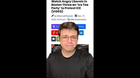 Victor Reacts: The Theater Kids Strike Back, Liberals Dump Ice Cubes in Harbor?