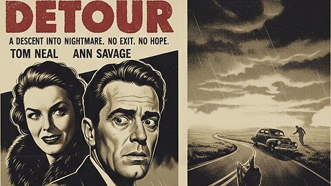 "Detour" (1945) — A Descent into Nightmare on a $100,000 Budget