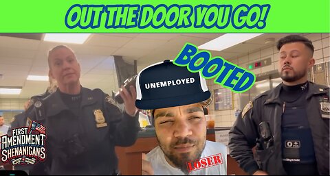 Auditor Gets Kicked Out of NYC Police Lobby After Peeping Through Window!