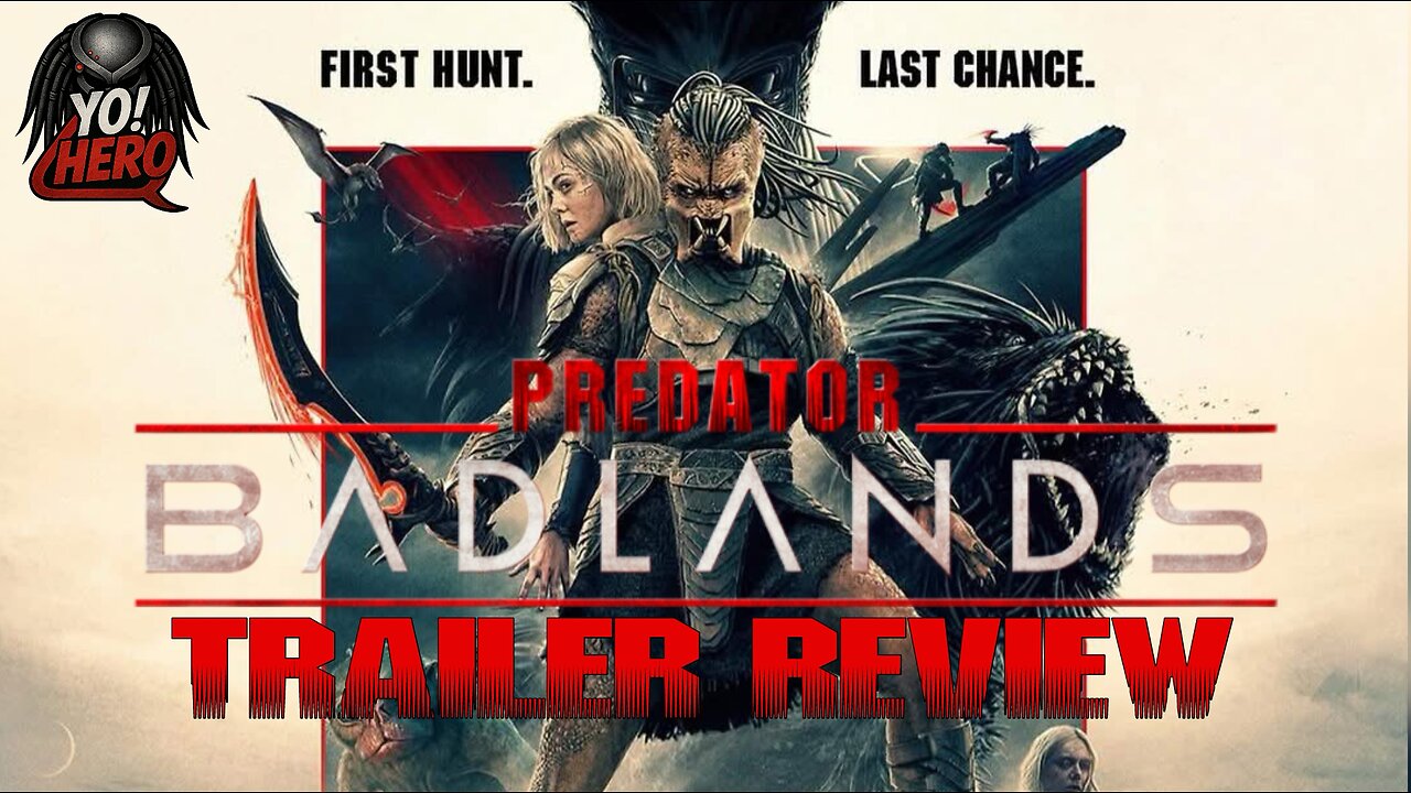Yo! Hero #32 Predator:Badlands Trailer Review! #predatorbadlands #predator #yohero