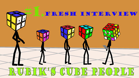 Rubik's cube people - short story | | Animation | episode 1