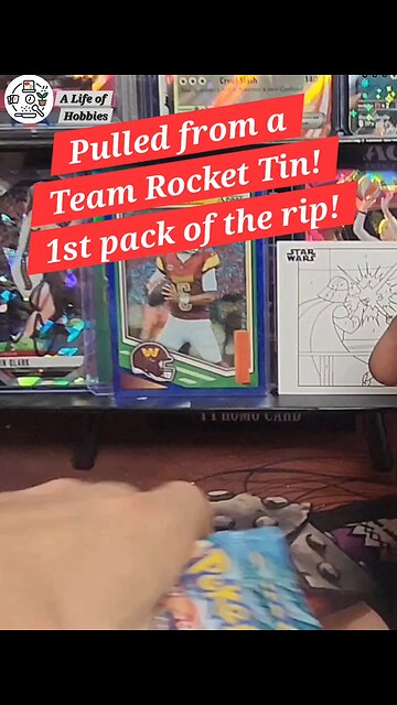 Team Rocket Tin, Rippin one of the Journey Together packs