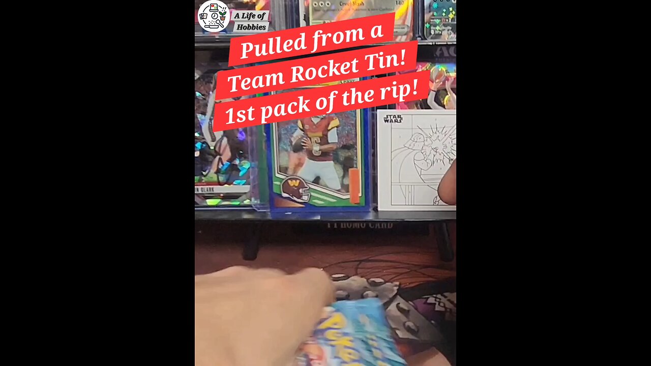 Team Rocket Tin, Rippin one of the Journey Together packs