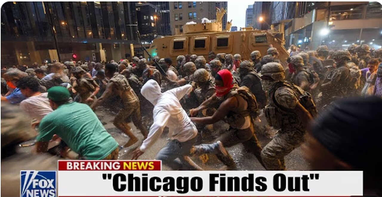 Chicago ''MOB'' AMBUSHES ICE... Mayor FREAKS as ‘Hired Goons’ MAULED BY MARINES