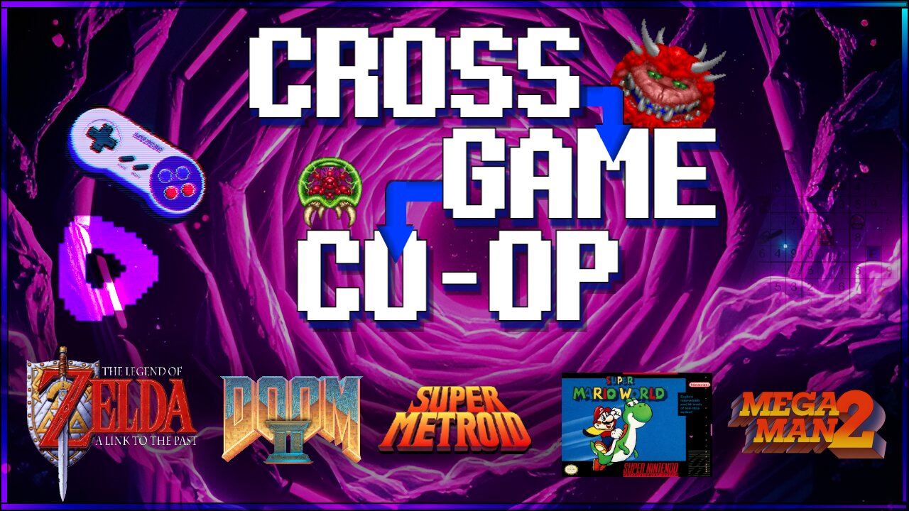 Cross-Game Co-op | Super Metroid | 5 Game Randomizer [Part 2]