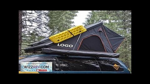 Family Camping Outdoor Hardtop Triangle Tent Car Roof Top Tent Aluminum Clamshell Review