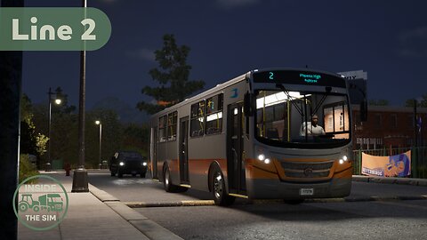 Bus Bound - Line 2 | First day as a Amercan bus driver | Wheel cam