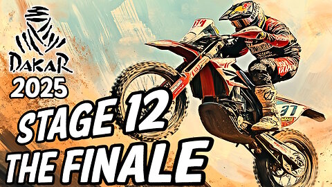 STAGE 12 DAKAR 2025 THE FINISH