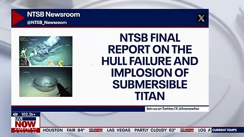 OceanGate Titan Sub: NTSB releases final report