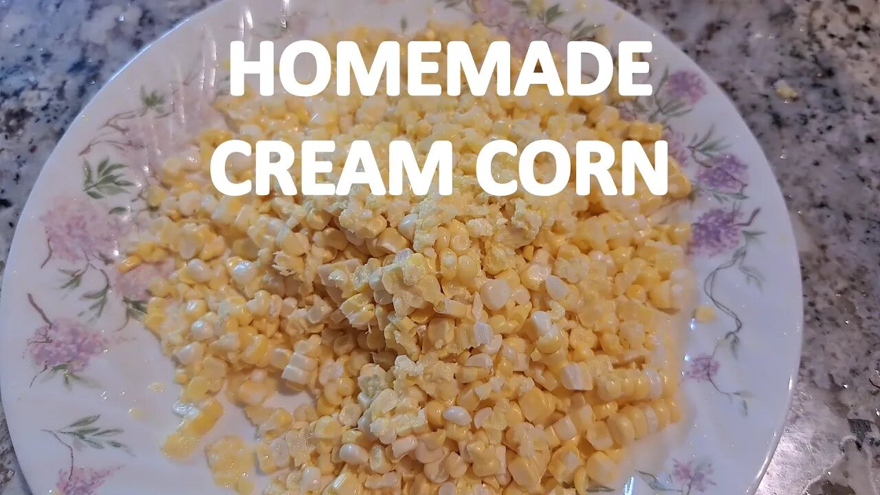 Homemade Cream Corn