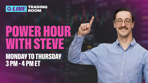 Power Hour Trading with Steve | Monday, January 5 | XLE USO NVDA PLUG INTC