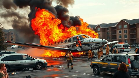 Small plane crashes and goes up in flames in Pennsylvania