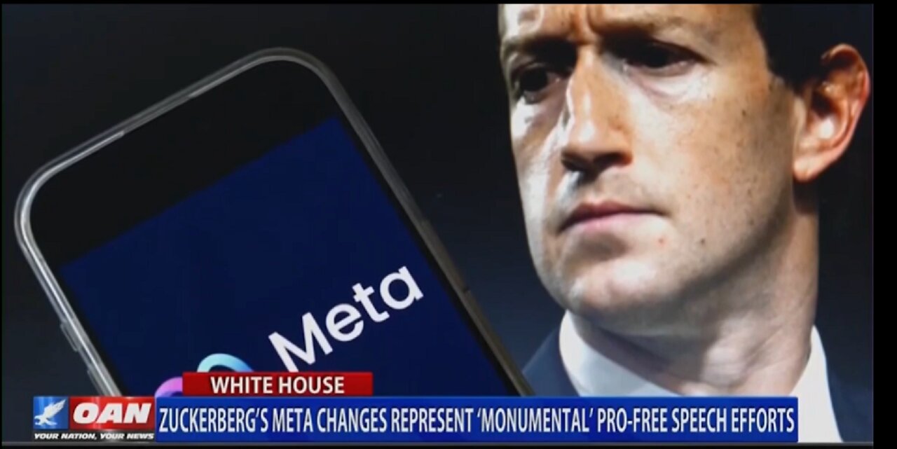 ZUCKERBERG'S META CHANGES REPRESENT MONUMENTAL PRO FREE SPEECH EFFORTS