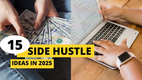 The easiest side hustle to start in 2025