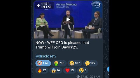 News Shorts: DAVOS Expecting Trump