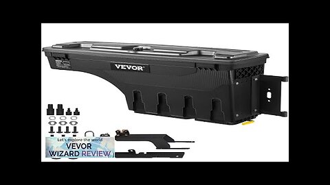 VEVOR Truck Bed Storage Box Lockable Swing Case with Password Padlock 6.6 Review