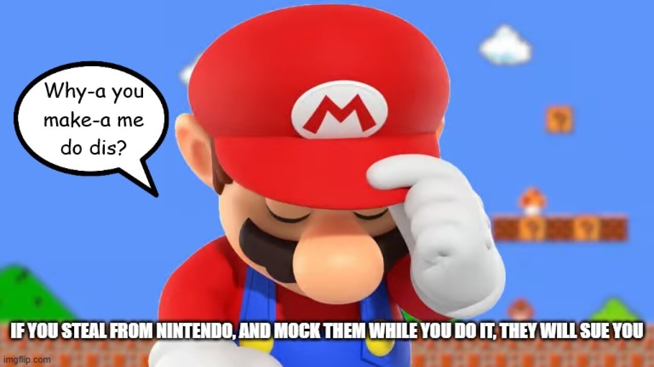 Nintendo wins lawsuit against streamer who pirated their games and mocked them