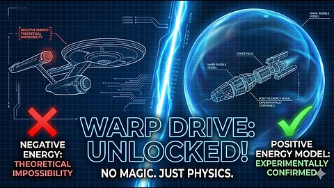 Warp Drive अब "असंभव" नहीं रहा! (नई Physics ने सब बदल दिया)