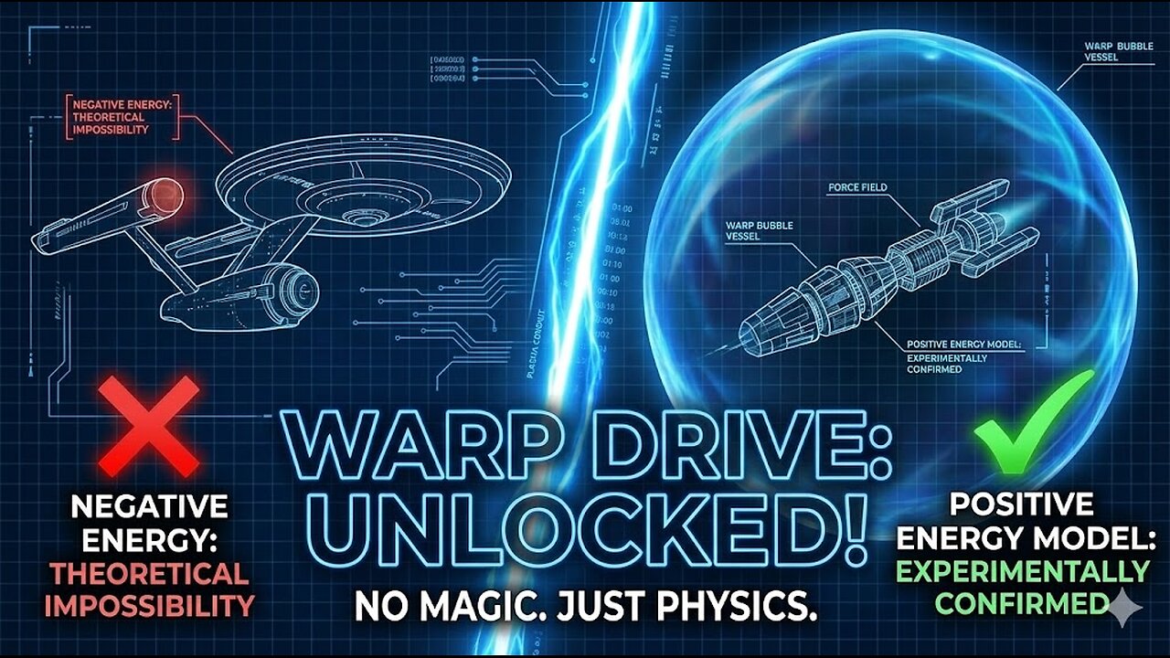 Warp Drive अब "असंभव" नहीं रहा! (नई Physics ने सब बदल दिया)