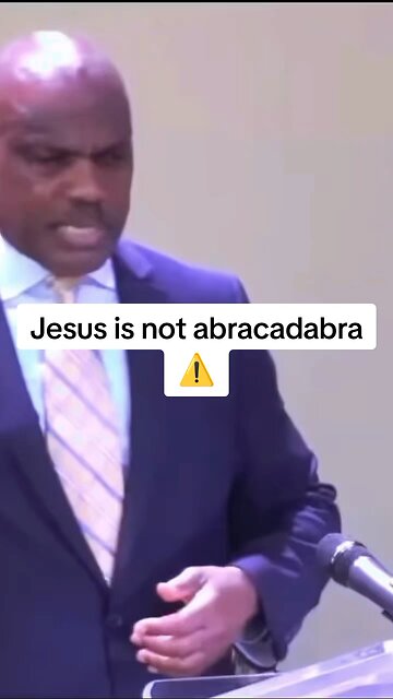 Jesus is not abracadabra!