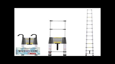 VEVOR Telescoping Extension Ladder 16.4FT Multi-button Retraction 375 LBS Review