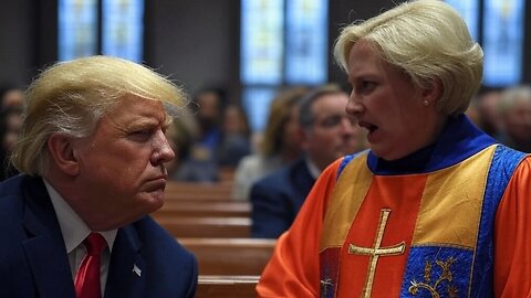 Woke Episcopal Priestess Lectures Trump at National Prayer Service - Exploitation of Sacred Spaces