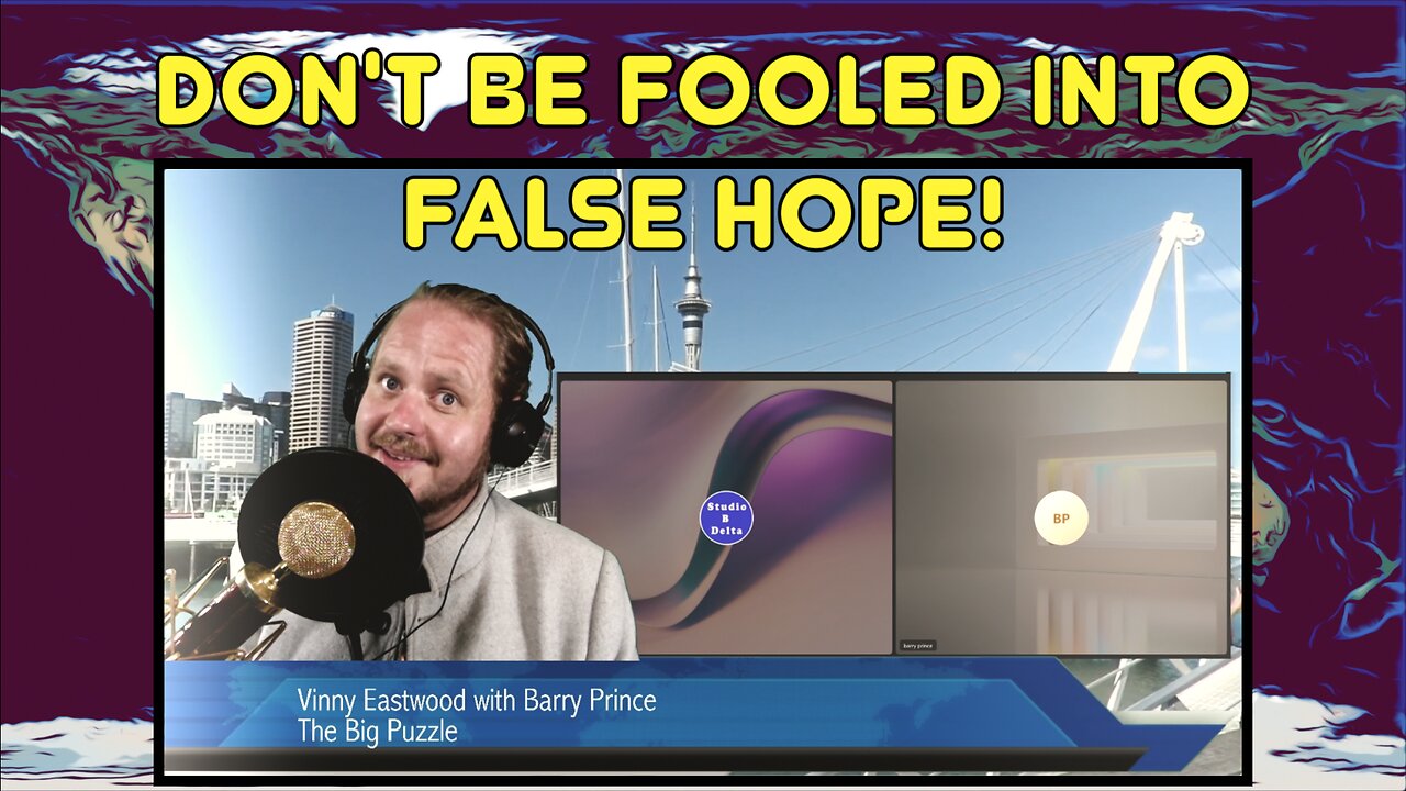 Don't Be Fooled Into False Hope, Vinny Eastwood on The Big Puzzle with Barry Prince