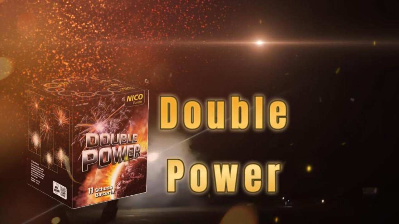 Nico - Double Power - 11 Schots Vuurwerk Cake