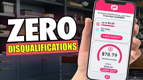 PaidViewPoint: The Only Survey Site That NEVER Disqualifies You