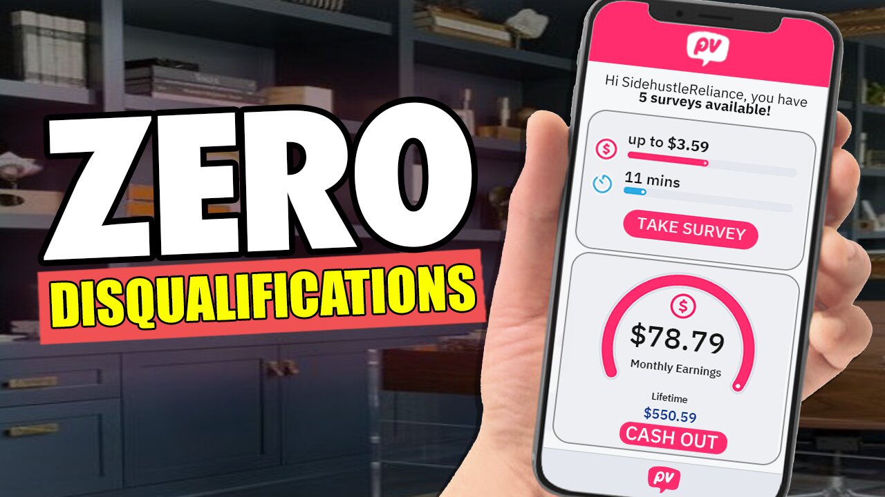 PaidViewPoint: The Only Survey Site That NEVER Disqualifies You