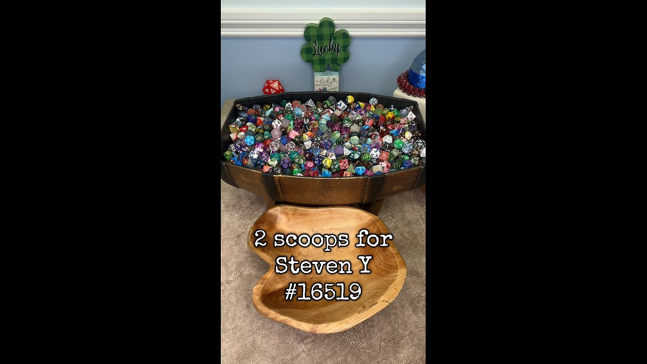 2 scoops for Steven Y!! #16519 #onelinkatatimeshop #dice #dnd #scoops