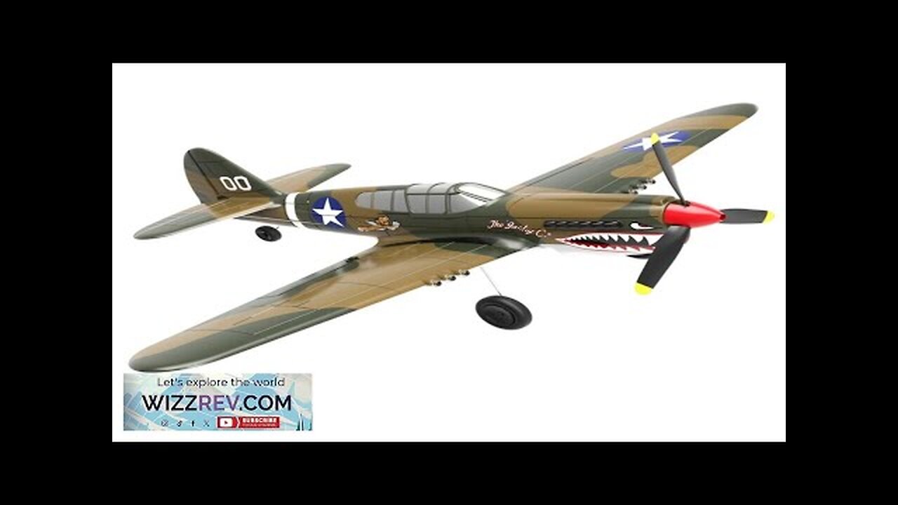 Eachine P-40 P40 Fighter V2 400mm Wingspan 2.4GHz 4CH EPP 6-Axis Gyro Review