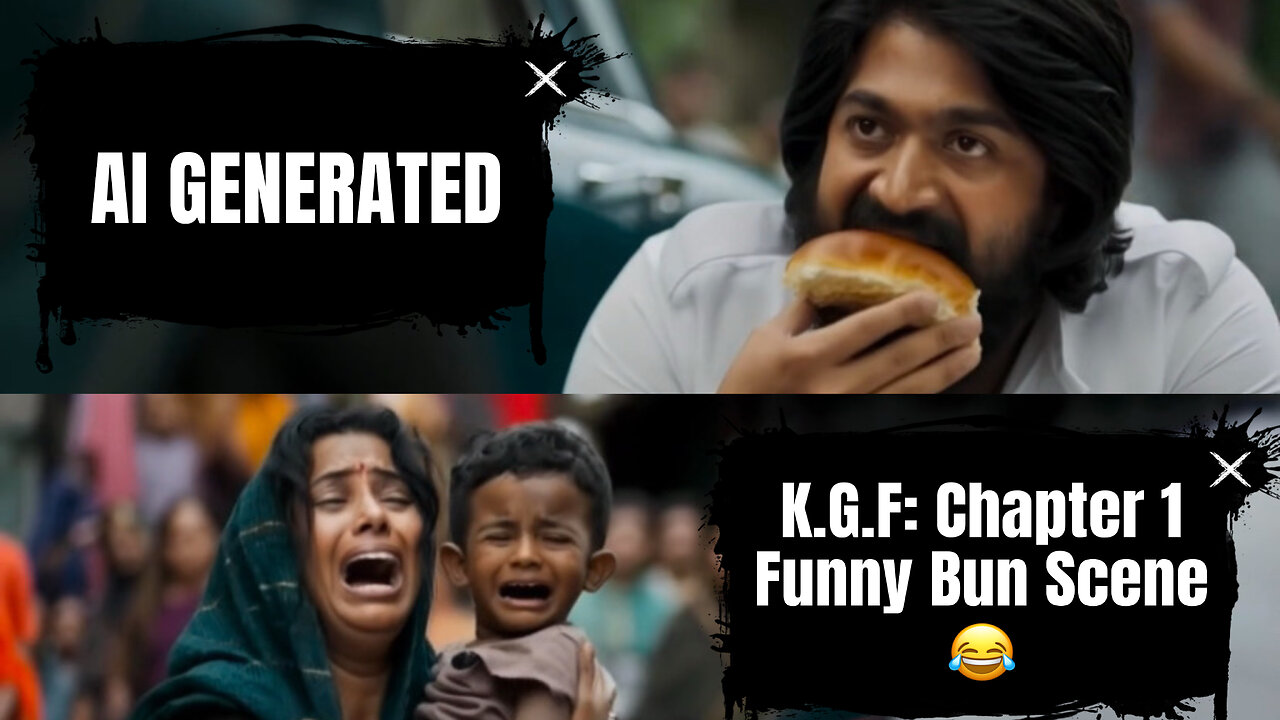 K.G.F: Chapter 1 Funny Bun Scene 😂