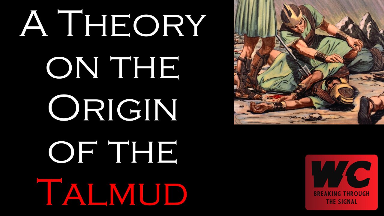 A Theory on the Origin of the Talmud