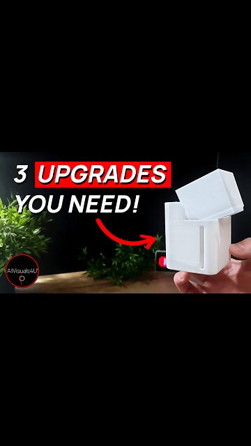 ✔ 3 Great A1 Mini Upgrades - Bambulab 3D Printer - Bambu A1 Mini | #Shorts