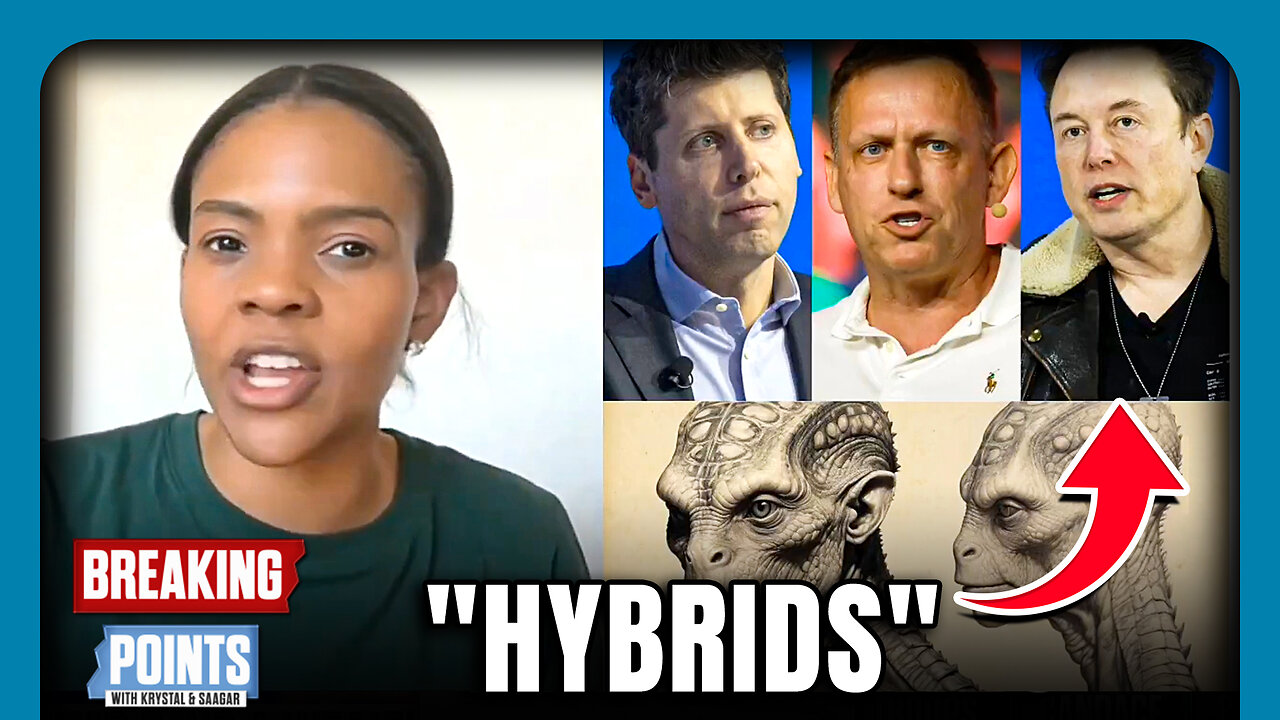 HYBRIDS: Candace Says Thiel, Musk Altman NOT HUMAN