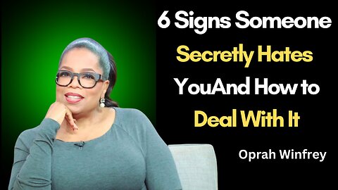 "6 Signs Someone Secretly Hates You (And How to Deal With It)"