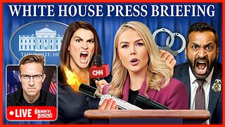 White House Press Briefing LIVE Right Now with Karoline Leavitt, FBI Exposes Mafia NBA Gambling Ring