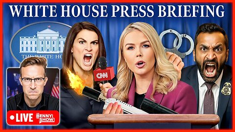 White House Press Briefing LIVE Right Now with Karoline Leavitt, FBI Exposes Mafia NBA Gambling Ring