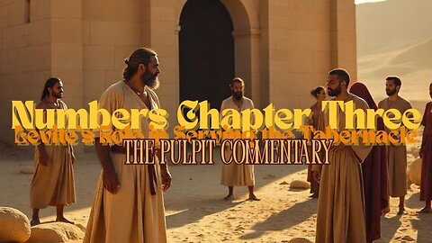 Numbers Chapter 3 The Pulpit Commentary