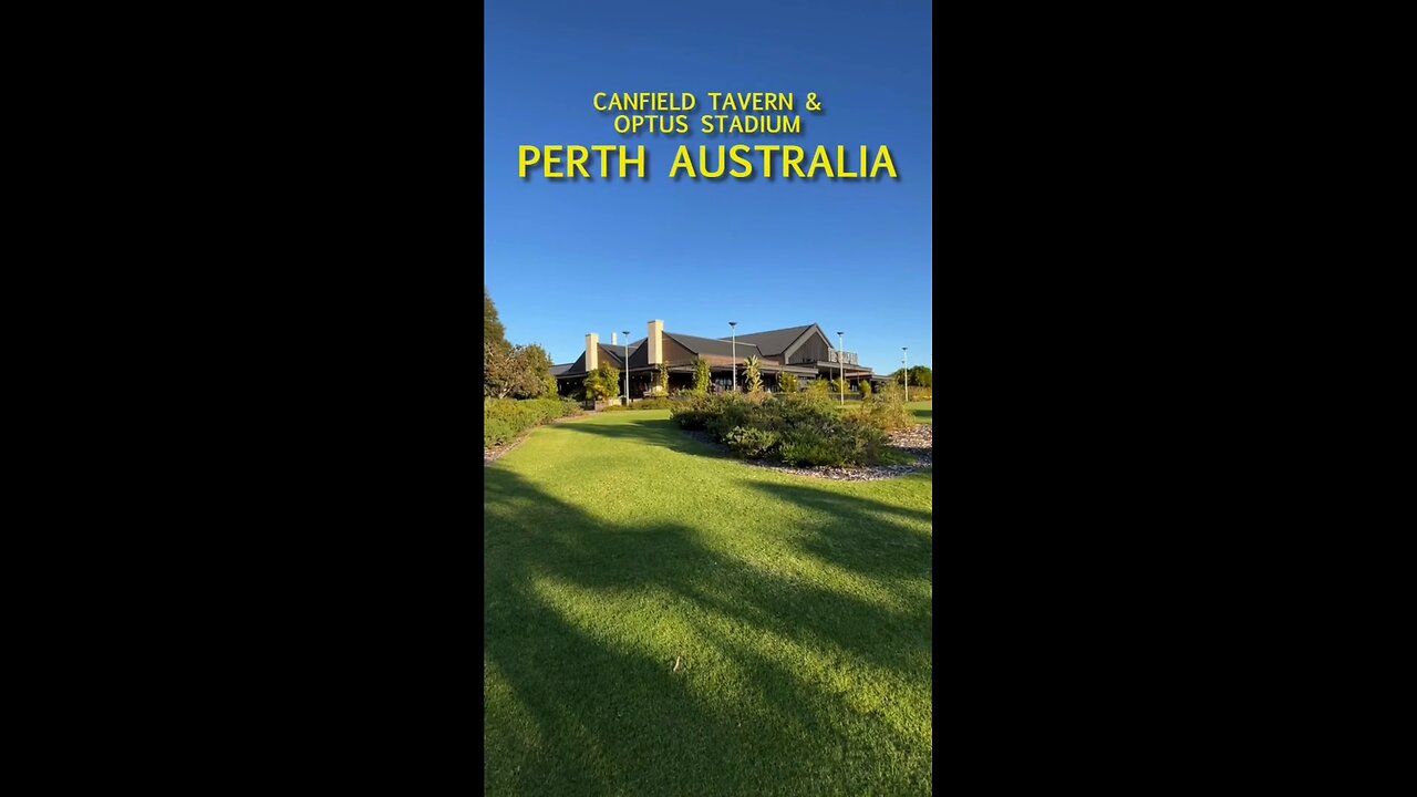 Exploring Perth Australia: Canfield Tavern & Optus Stadium 🇦🇺