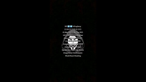BTC⬆️?⬇️? #Prophecy (12:00-23:59)05.03.2025 05.Mar.2025.to.06.Mar.2025