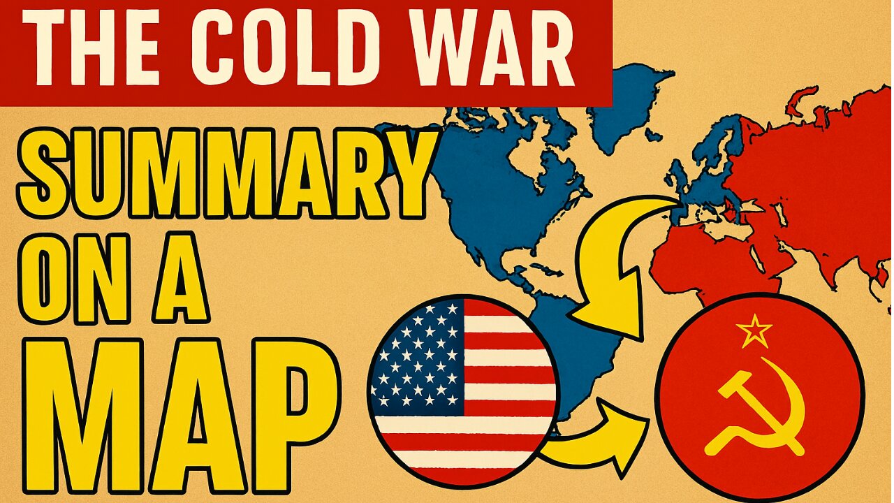 The Cold War - Summary on a Map🚨| Top Latest World Geopolitics Breaking News Headlines Updates Today🌍