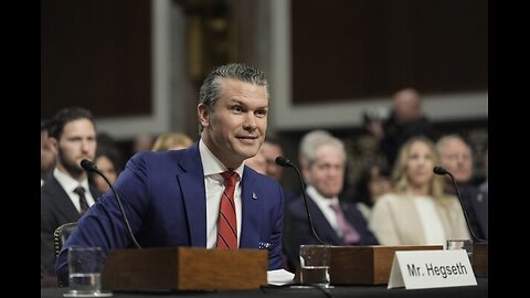 🚨 LIVE - SENATE CONFIRMATION HEARING OF PETE HEGSETH