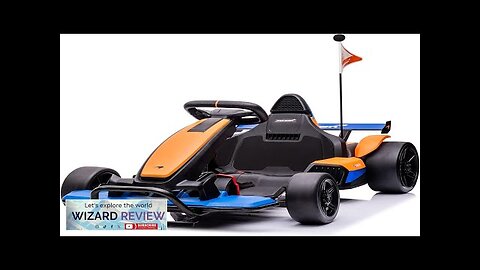 24V Electric Go Kart for Kids Licensed Mclaren Battery Powered Drift Racing Review