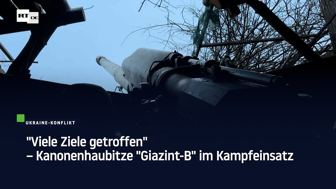 Viele Ziele getroffen – Kanonenhaubitze Giazint-B im Kampfeinsatz