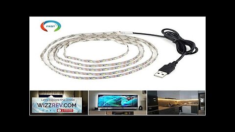 DC 5V USB LED Strips 2835 5050 White Warm White RGB Tira Review